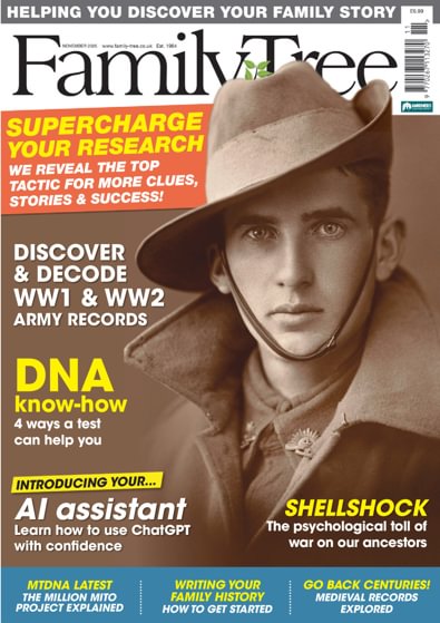 Family Tree (UK) magazine cover