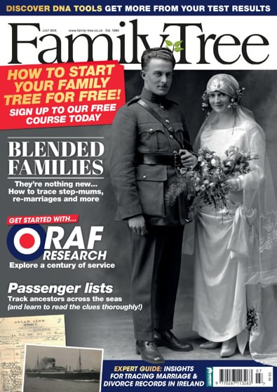 Family Tree (UK) magazine cover