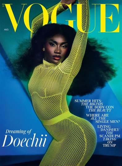 Vogue (UK) magazine cover