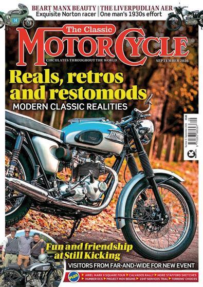 The Classic MotorCycle (UK) magazine cover