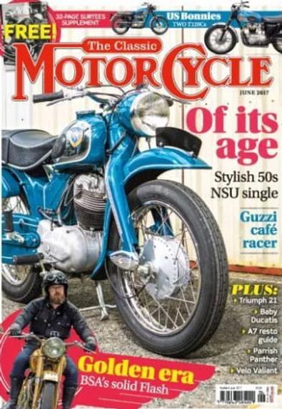 The Classic MotorCycle (UK) magazine cover