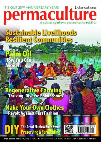 Permaculture (UK) magazine cover