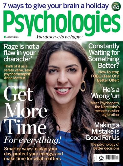 Psychologies (UK) magazine cover