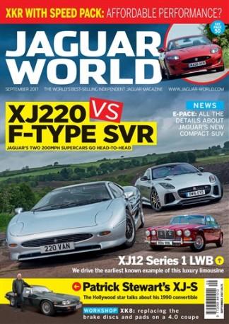 Jaguar World Monthly (UK) magazine cover