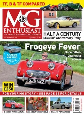 MG Enthusiast (UK) magazine cover