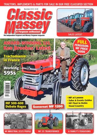 Classic Massey & Ferguson Enthusiast (UK) magazine cover