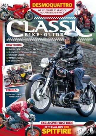 Classic Bike Guide (UK) magazine cover