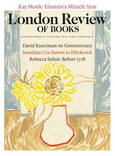 London Review Of Books (UK) magazine cover