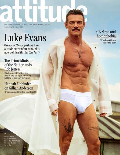 Attitude (UK) magazine cover