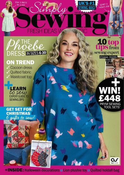Simply Sewing (UK) magazine cover
