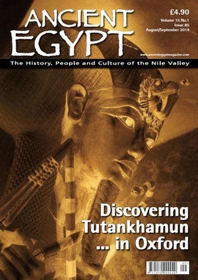 Ancient Egypt Magazine (UK) cover