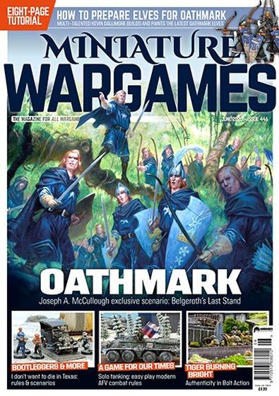 Miniature Wargames (UK) magazine cover