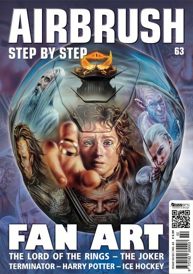 Airbrush Step by Step (UK) magazine cover