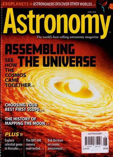 Astronomy (UK) magazine cover