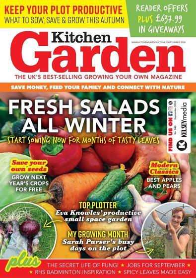 Kitchen Garden (UK) magazine cover