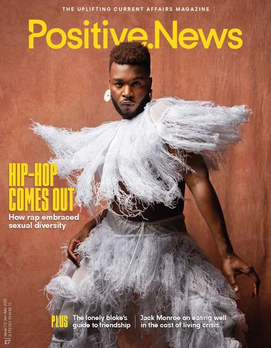 Positive News (UK) magazine cover