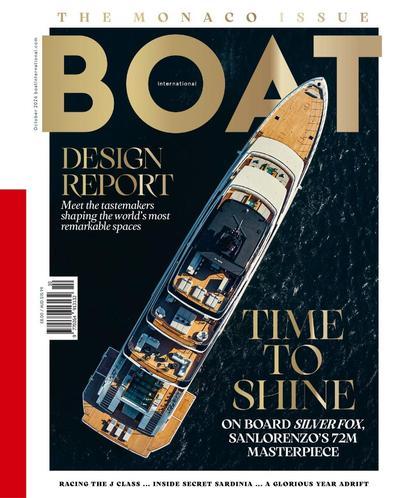 Boat International (UK) magazine cover