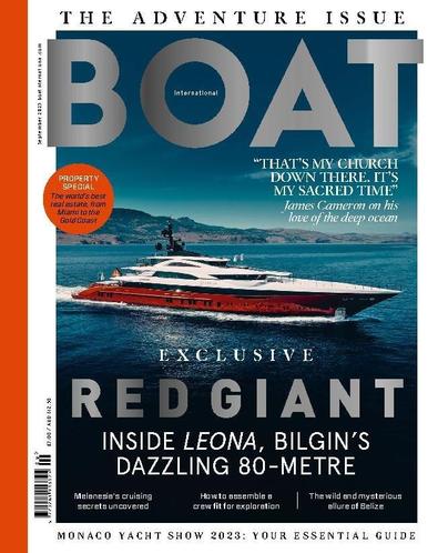 Boat International (UK) magazine cover