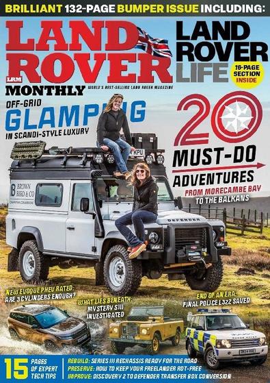 Land Rover Monthly (UK) magazine cover