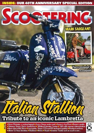 Scootering (UK) magazine cover