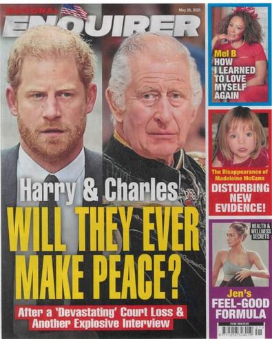 National Enquirer (USA) magazine cover
