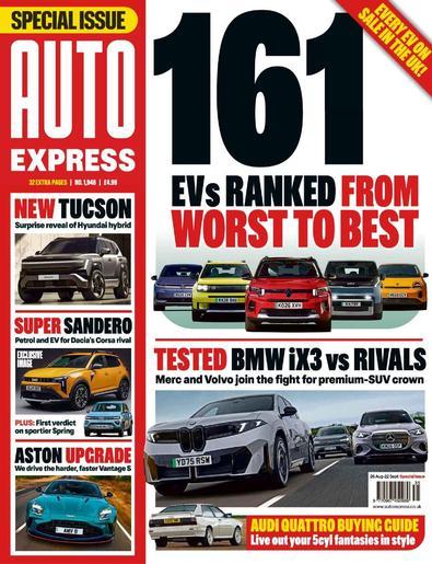 Auto Express (UK) magazine cover