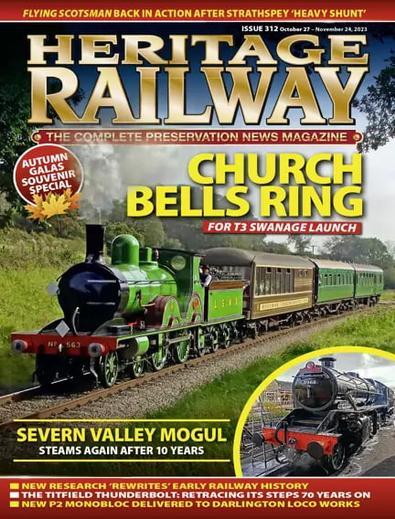 Heritage Railway (UK) magazine cover