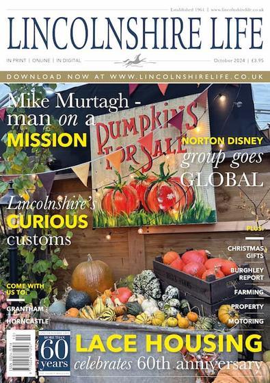 Lincolnshire Life (UK) magazine cover