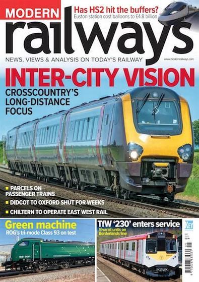 Modern Railways (UK) magazine cover