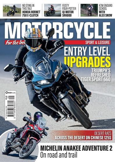 Motorcycle Sport & Leisure (UK) magazine cover