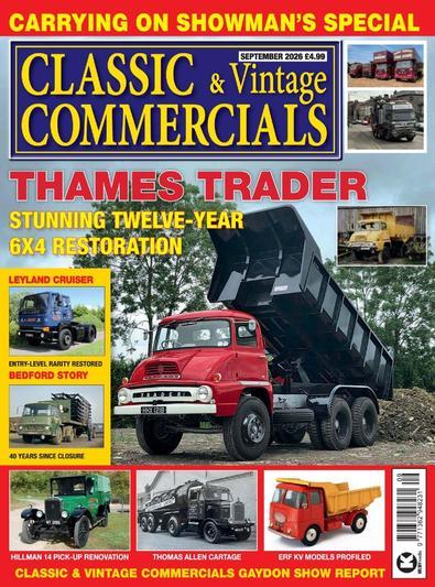 Classic & Vintage Commercials (UK) magazine cover