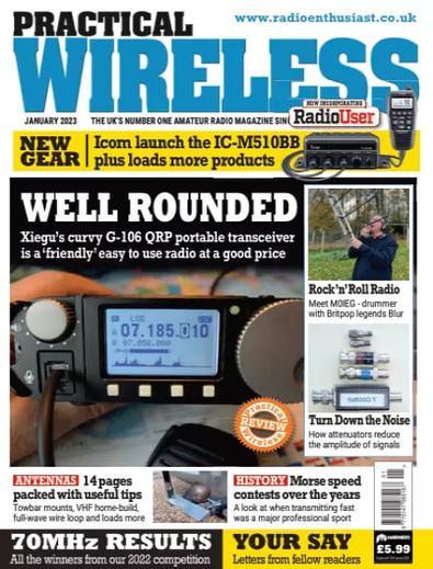 Practical Wireless (UK) magazine cover