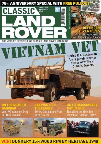 Classic Land Rover (UK) magazine cover