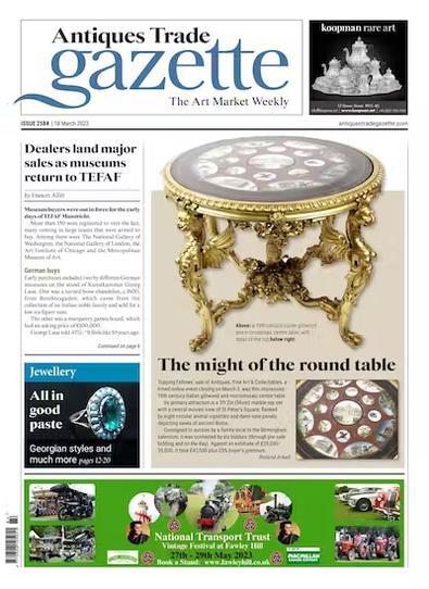 Antiques Trade Gazette (UK) magazine cover