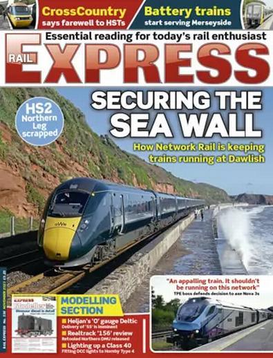Rail Express (UK) magazine cover