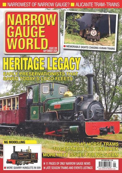 Narrow Gauge World (UK) magazine cover