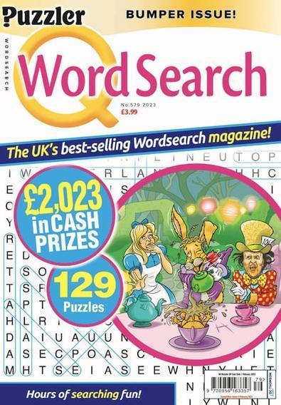 Q Word Search (UK) magazine cover
