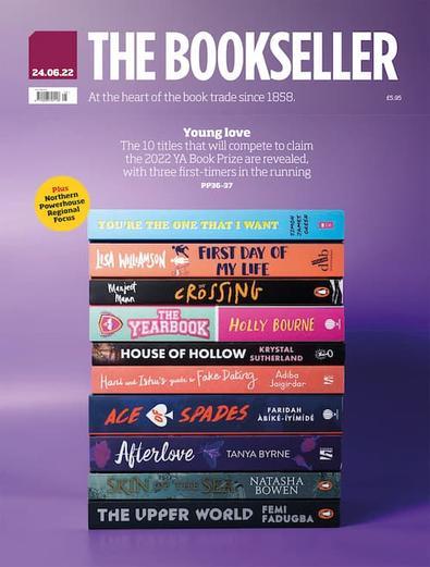 The Bookseller (UK) magazine cover