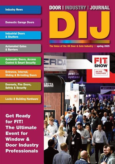 The Door Industry Journal (UK) magazine cover
