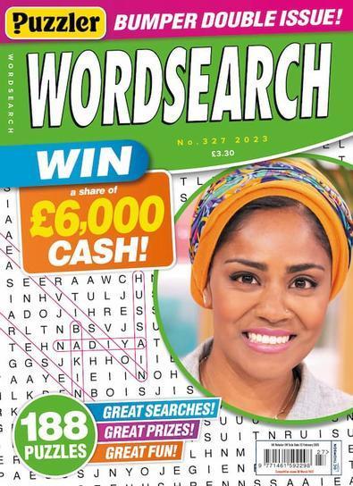 Puzzler Wordsearch (UK) magazine cover