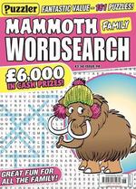 Mammoth Family Wordsearch (UK)