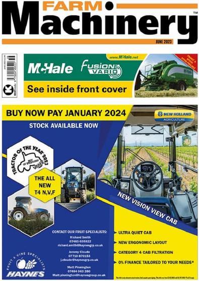 Farm Machinery (UK) magazine cover