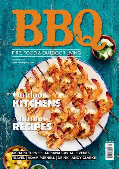 BBQ. Fire, Food & Outdoor Living (UK) magazine cover
