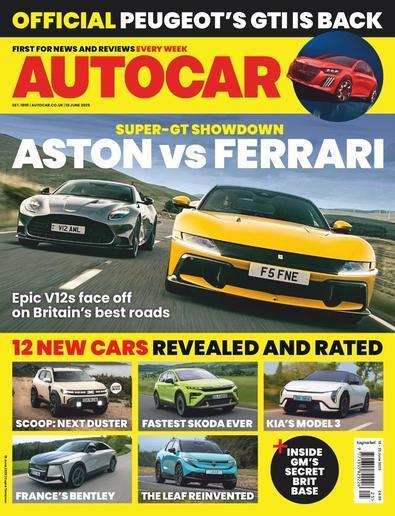 Autocar Print & Digital (UK) magazine cover