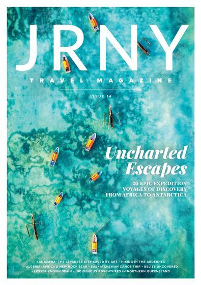 JRNY Travel Magazine (UK) cover