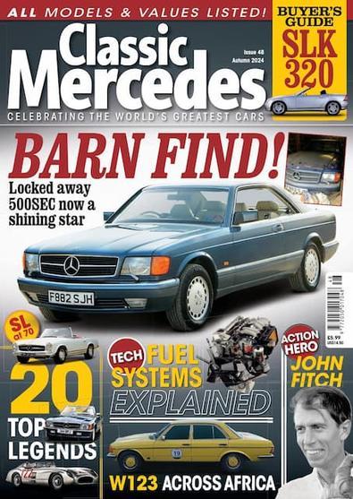Classic Mercedes (UK) magazine cover
