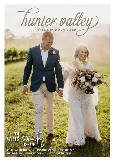 Hunter Valley Wedding Planner Magazine - Issue 21 cover