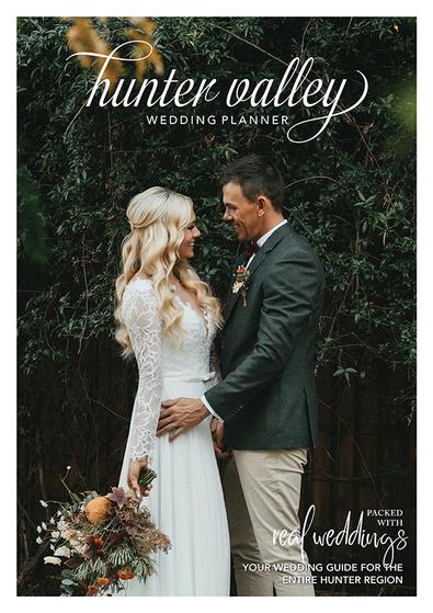 Hunter Valley Wedding Planner Magazine - Issue 26 cover