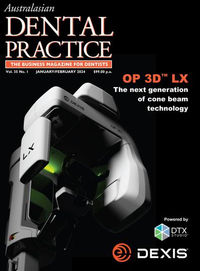 Australasian Dental Practice magazine cover