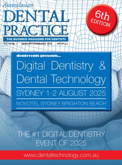 Australasian Dental Practice magazine cover
